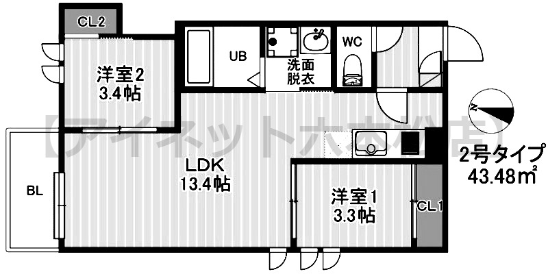 画像の間取りは現状を優先いたします。