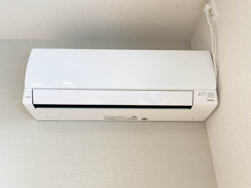 エアコン付きで年中快適に過ごせますね