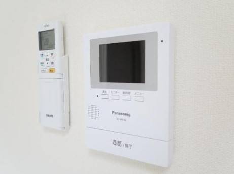 モニター付きで安心ですね。