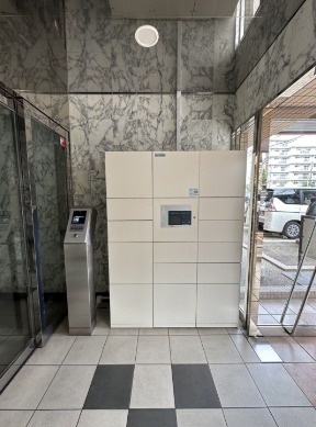 不在時に嬉しい宅配ボックス。