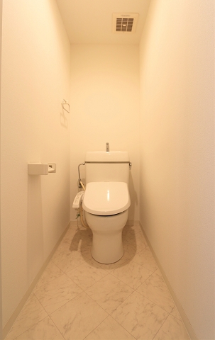 清潔感のあるトイレです