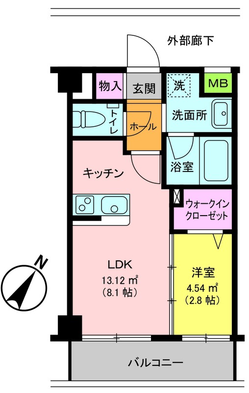 一人暮らしにぴったりの物件