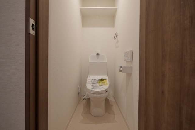 嬉しい温水洗浄機能つき