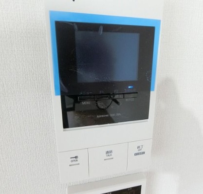 モニタ付きで来客時も安心