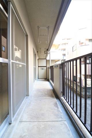 天気の良い日の洗濯物はこちらで