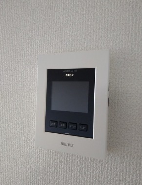 インターホンで安心です