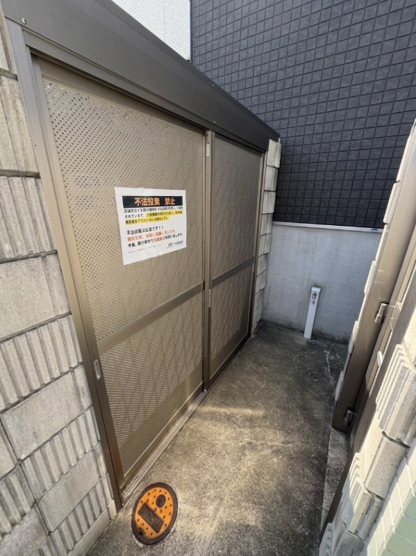 ゴミ置き場はこちら