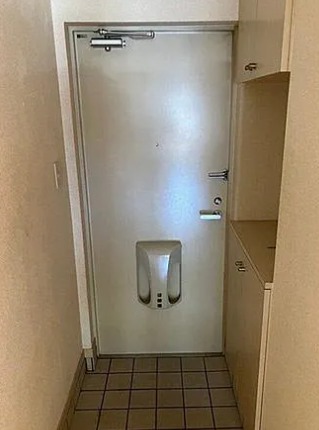 天井高のシューズボックス付きです