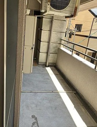 広々としたバルコニーです
