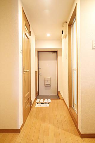 開放感のある玄関です。