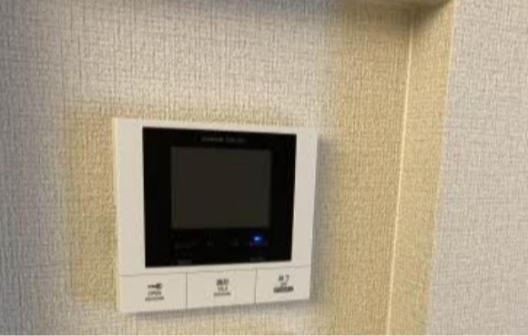 モニター付きで安心です。