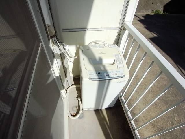 洗濯物置場です