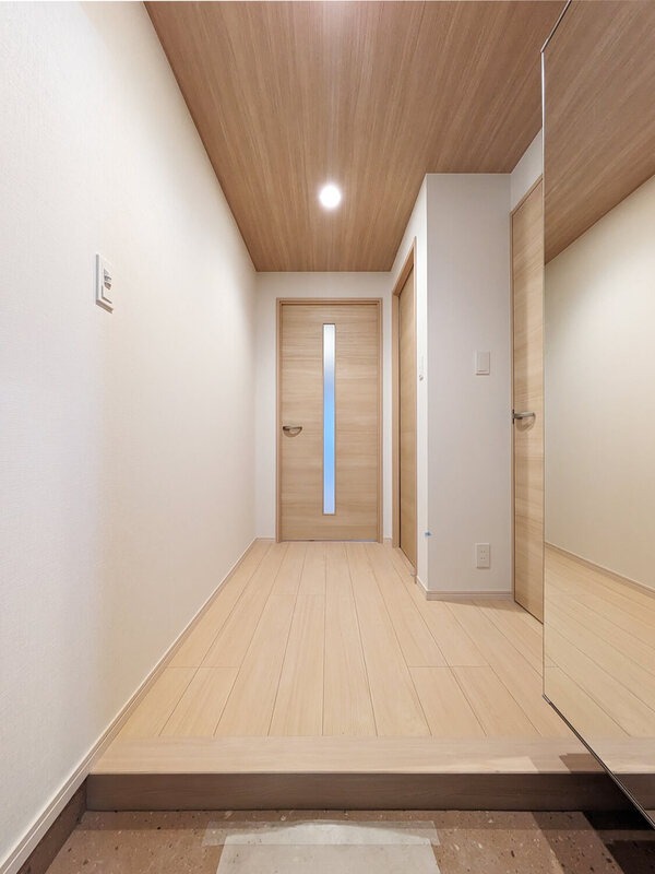 お洒落な玄関です