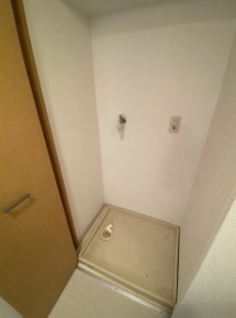 室内洗濯機置き場です