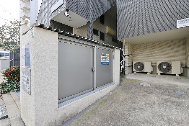 共用ゴミ捨て場です