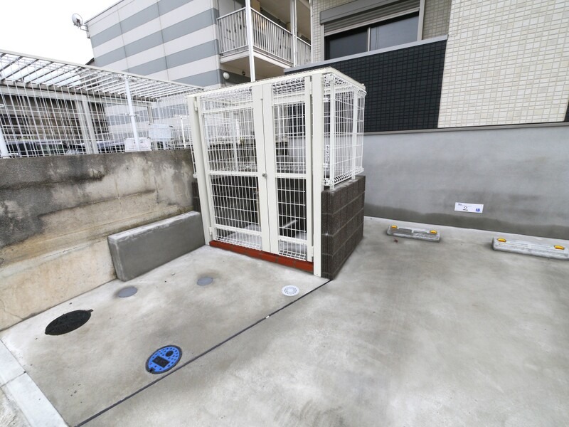 ゴミ置き場はこちら