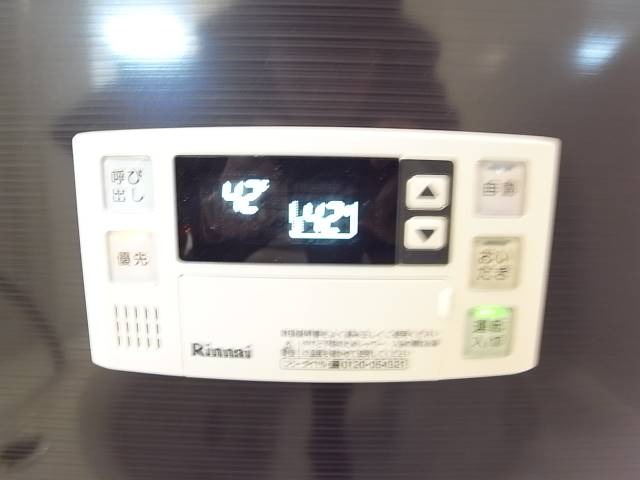 ボタン一つで楽々です。