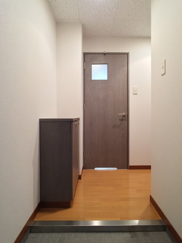 広い玄関ですね