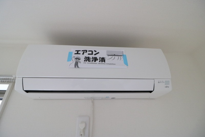 エアコン付きで年中快適ですね。