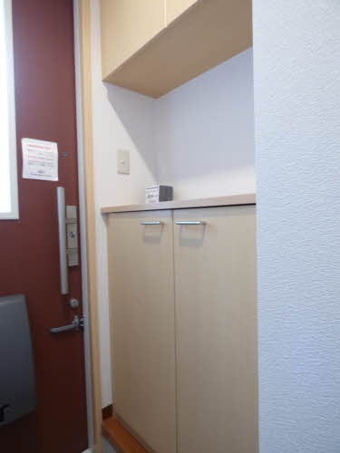 開放感のある玄関ですね
