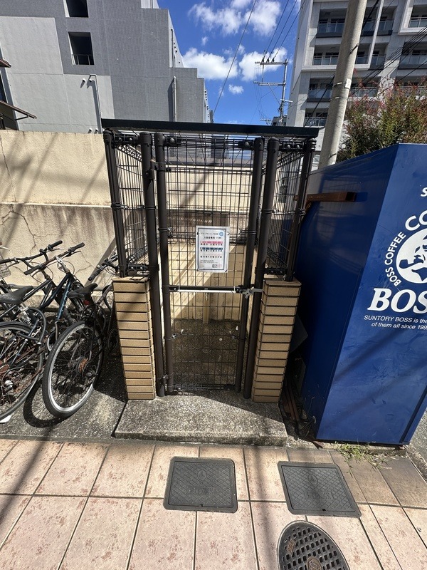 ゴミ置き場はこちらです