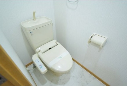 温水洗浄便座付きです