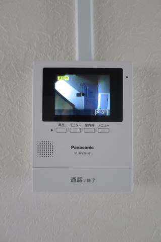 モニター付きで安心ですね。