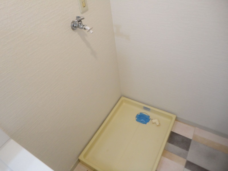 室内洗濯機置場です