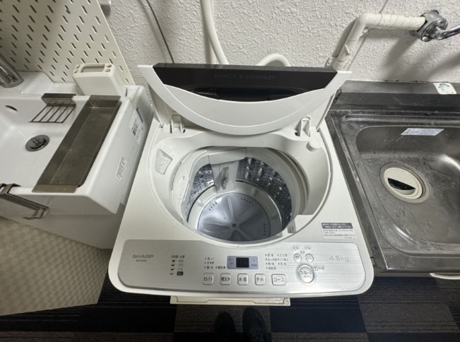 家具家電付は嬉しいです
