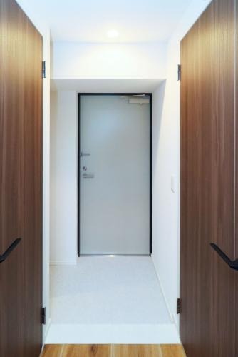 開放感のある玄関ですね