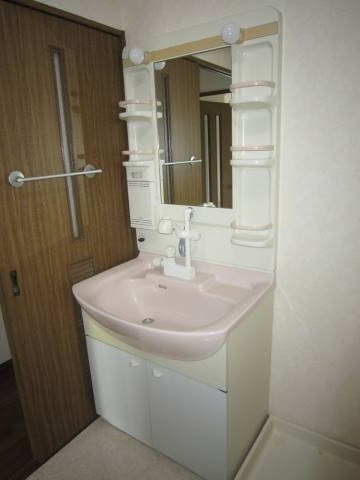 朝の支度はこちらで