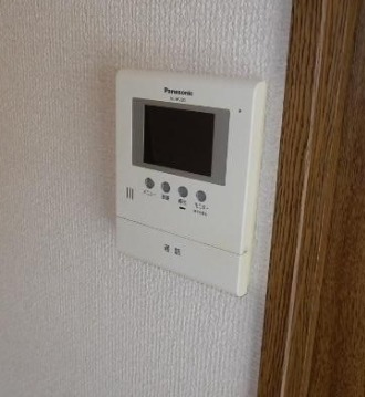 来客の確認はこちらで