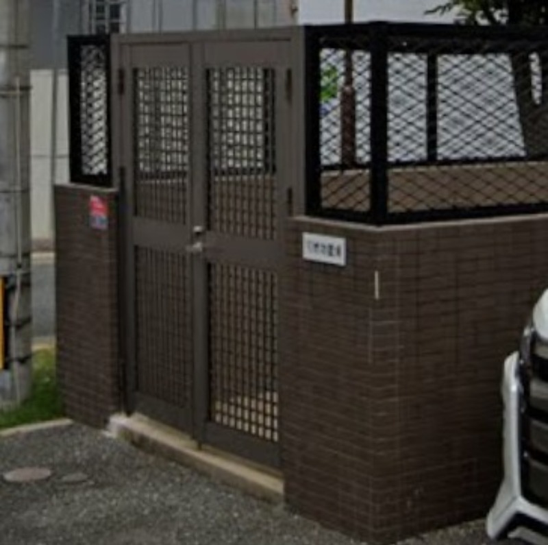 ゴミ置き場はこちら