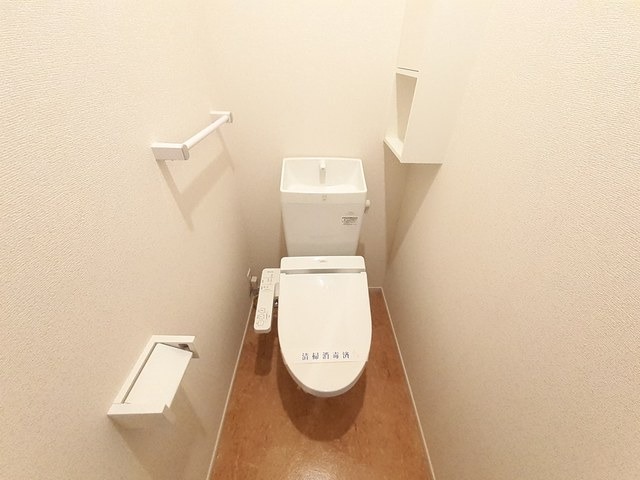 清潔感のある空間です。