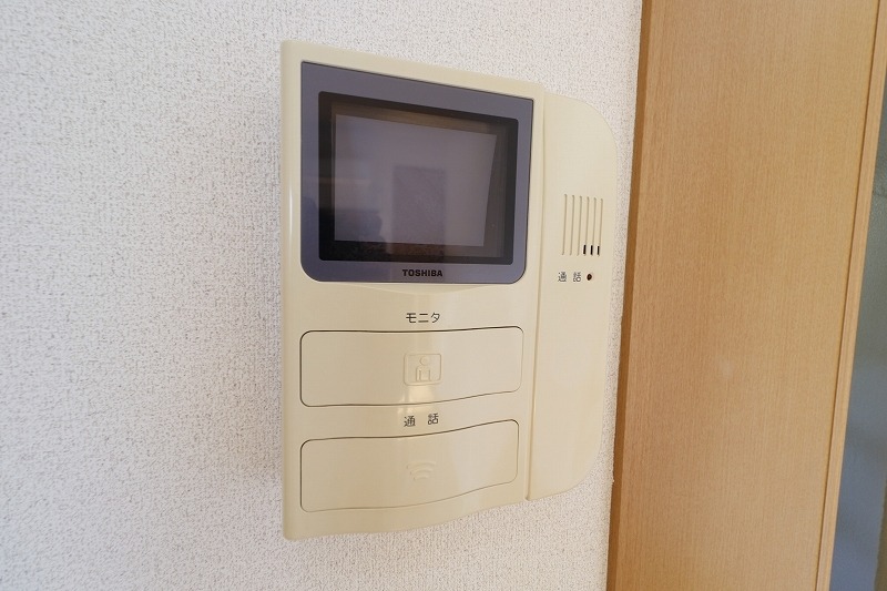 モニター付きで安心です。