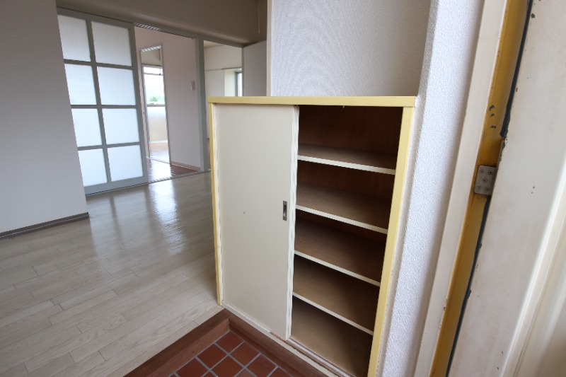 シューズボックスも完備。