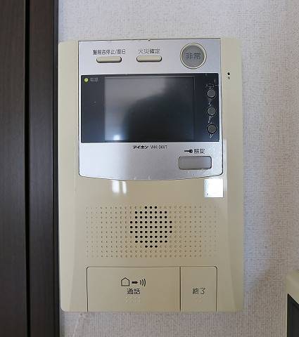 モニタ付きで来客時も安心