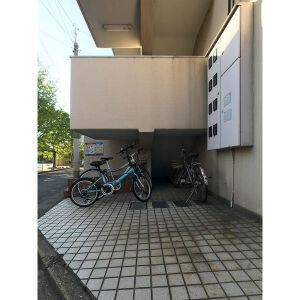 駐輪場もあります