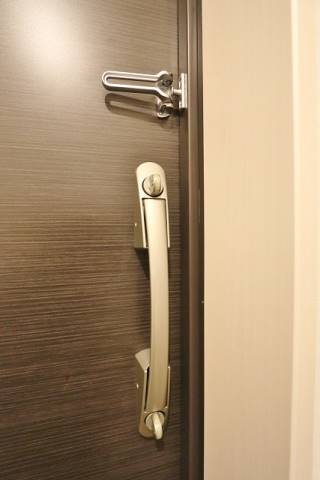 セキュリティーの高いダブルロックです