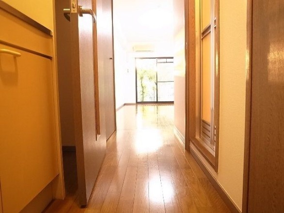 開放感のある玄関ですね