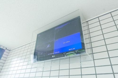 防犯カメラ付きで安心ですね