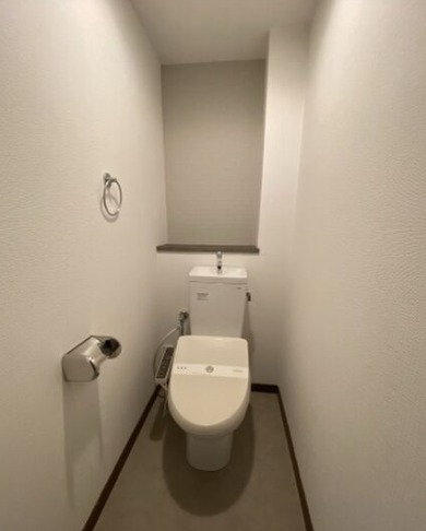 嬉しい温水洗浄便座付き