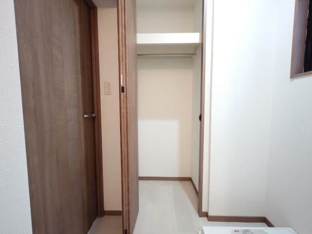 クローゼット完備。