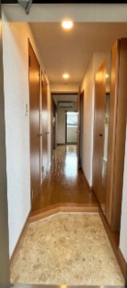 温かみのある玄関