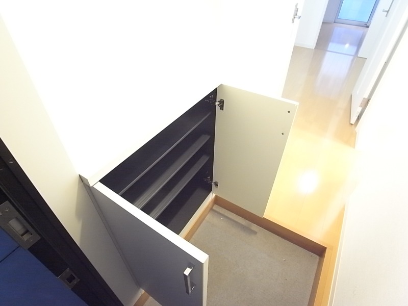 玄関収納もばっちりです
