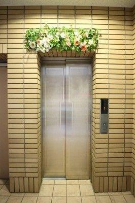 エレベーター付きで荷物が多くても安心です