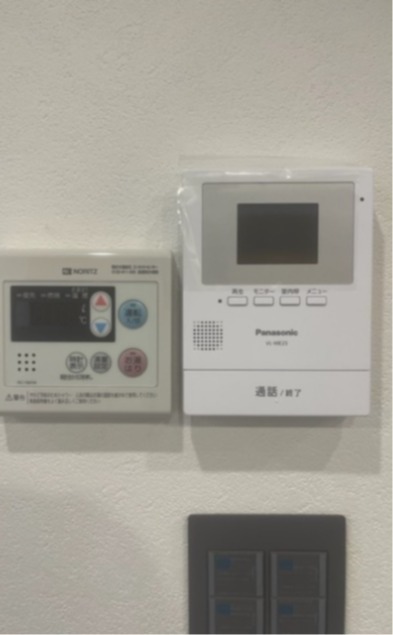 モニター付きで安心ですね。