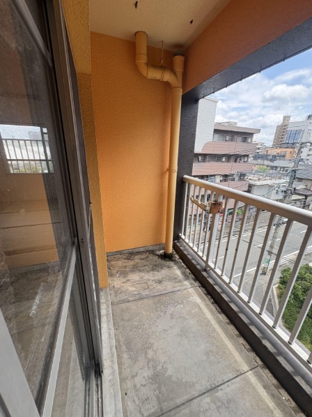 日当たりが良いバルコニーです