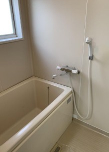 一日の疲れはこちらで流しましょう