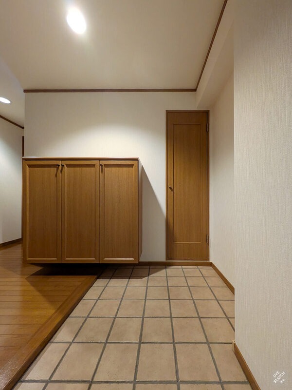開放感のある玄関ですね